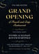 Blue Grand Opening Restaurant Invite - Professional Business & Event Invitation Templates for Impactful Celebrations 3