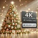 Festive Tree Sparkle - 4K Holiday Loop - Cinematic Festive Motion Background for Seasonal Videos and Creative Projects 1
