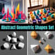 Abstract Geometric Shapes Set - Premium 3D Printing Models for Designers and Creators 3
