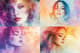 Watercolor Effect Digital Portrait of a Woman - Expressive Digital Portrait Art with Watercolor Style for Creatives and Designers 6