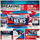 Breaking News Broadcast Pack - Cinematic AI-Enhanced Video Templates for Dynamic News Production 4