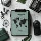 Adventure Log Black-Green Travel Planner - Stylish Goal & Bucket List Organizer for Inspired Travelers 5