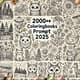 2000++ ColoringBooks prompt 2025 - Creative AI Art & Graphic Prompts for Coloring Book Designers and Illustrators 4
