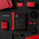 Ruby Minimal Daily Essentials - Sleek Planner Templates for Efficient Personal and Professional Organization in 2025 1