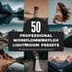 50 Professional Workflow Lightroom Presets - Cinematic Photo Editing Tools for Creators and Photographers 5