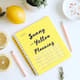 Sunny Budget Yellow Meal Planning Sheet - Vibrant Meal & Nutrition Organizer for Effective Budget-Friendly Planning 4