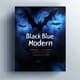 Black Blue Modern Halloween Party Invitation Flyer - Sleek Contemporary Invitation for Stylish Seasonal Celebrations 4