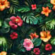 25 Tropical Sunset Escape Patterns - Vibrant Nature-Inspired Prints for Creative Projects and Decor 3