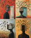 Figure with Birdcage Head Surreal Art - Heritage Brushworks Surrealist Paintings for Contemporary Art Lovers and Collectors 5
