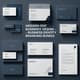 Modern Stationery Design Pack - Business Identity Branding Bundle - Sleek Business Card Templates for Professional Branding and Efficient Workflow 3