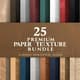 25 Premium Paper Texture Bundle - Elegant Textured Backgrounds for Photography & Design Projects 3