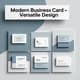 Modern Business Card Versatile Design - Sleek Corporate Templates for Professional Branding and Impactful Networking 3