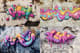 Fluid Bubble Throw-Up - Vibrant Graffiti Art for Urban Creatives and Street Style Projects 5
