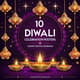 10 Diwali Celebration Posters - Elegant Festival PSD Bundle - Stylish Marketing Templates for Festive Campaigns and Brand Promotion 4