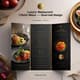 Luxury Restaurant Trifold Menu - Gourmet Design - Elegant Brochure Template for Upscale Dining & Brand Excellence 1