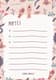 Beige Cute Things Task Tracker Pad - Charming Office Forms Template for Streamlined Task Management and Professional Productivity 4