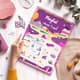 Playful Path Purple Travel Itinerary Planner - Vibrant Travel Organizer for Efficient Trip Planning and Seamless Adventures 3