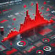 Red Graph Decline Animation - Cinematic Motion Graphic Element for Data Visualization and Business Presentations 5