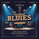 Blues Music Flyer & Poster Template - Classic Live Show Edition - Versatile Promo Design for Music Events and Marketers 5