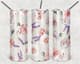 165+ Flower Mix Bundle Vol.1 - Botanical Tumbler Wraps - Creative Floral Designs for Stylish Drinkware and Craft Projects 1