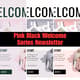 Pink Black Welcome Series Newsletter - Sleek Email & Signature Templates for Business Communication & Professional Branding 1
