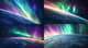 Space Aurora Wall Art - Luxe Celestial Decor for Modern Interiors and Creative Spaces 5