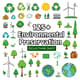125+ Environmental Preservation Vectors - Eco Clipart Set for Sustainable Design and Creative Projects 3