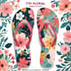 175+ Floral & Abstract Flip-Flop Design Set - Stylish Female Vector Graphics for Creative Summer Footwear Projects 5