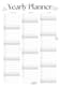 2025 DoodleDash White Illustration Planner - Creative Yearly Organizer for Personal & Professional Goal Setting 3