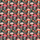 Mushroom Cap Patterns - Organic Textured Fabric Designs for Creative Textile and Print Projects 5