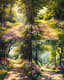 Summer Country Lane - Serene Landscape Art for Tranquil Outdoor Decor and Creative Spaces 4