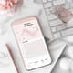 Rose Quartz Debt Diary - Pink-White Payment Tracker - Elegant Financial Planner for Personal and Business Budgeting 6