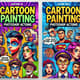 Cartoon Painting Photoshop Actions - Creative Cartoon Effect Actions for Photographers and Digital Artists 5