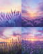 Serene Sunset Over a Field - Calm Country Landscape - Tranquil Nature Wall Art for Home and Office Décor 5