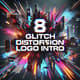 8 Glitch Distortion Logo Intro - Cinematic Video Opener Template for Dynamic Brand Intros and Creative Projects 3