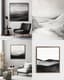 Monochromatic Landscape Modern Minimalist Touch - Contemporary Wall Art for Stylish Interiors and Calm Spaces 3