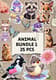 25+ Wild Wonders Animal Set 1 - Vibrant Animal Sticker Collection for Creators and Personalization Projects 6