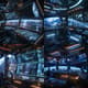 OrbitCommand 360 Space Control Hub - Futuristic Technology Concept Art for Designers and Sci-Fi Creators 3