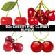 50+ Cherry PNG Clipart Bundle - Vibrant Food & Beverage Vector Illustrations for Creative Branding and Design 3