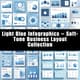 Light Blue Infographics - Soft-Tone Business Layout Collection - Clean, Professional Visuals for Engaging Corporate Presentations and Reports 1