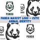 Panda Mascot Logo - Cute Animal Identity - Playful Brand Logo Templates for Businesses and Creatives 4