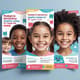 Pediatric Dentist Advertising Flyer - AI Layout with PNG Preview - Clean, Professional Health Care Marketing for Pediatric Clinics and Dental Practices 4