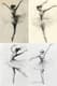 Graceful Ballerina Dance Sketch Art - Elegant Hand-Drawn Sketches for Artistic and Creative Projects 3
