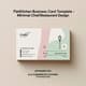 FlatKitchen Business Card Template - Minimal Chef Restaurant Design for Professional Branding and Culinary Experts 5