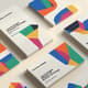 Colorful Shapes Stationery Kit - Abstract Business Card Design - Vibrant Business Card Templates for Professional Branding and Creative Office Use 1