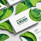 Banana Leaf Crush - Business Card Template - Tropical Minimalist Design for Professional Branding and Corporate Identity 4