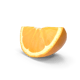 Orange Slice Segment Render - Realistic 3D Model Render for Creative Visualizations and Product Design 4