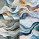 Lyrical Abstract - Soft Wave-Like Rhythm - Expressive Abstract Art with Fluid, Soothing Movement for Contemporary Spaces 3