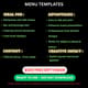 Burger Factory Menu PSD Template - Customizable PromoCore Studio Menu Design for Restaurants and Marketing Campaigns 2