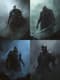 Undead Knight in Foggy Battlefield - Cinematic Horror Art for Dark Fantasy and Gothic Creatives 3